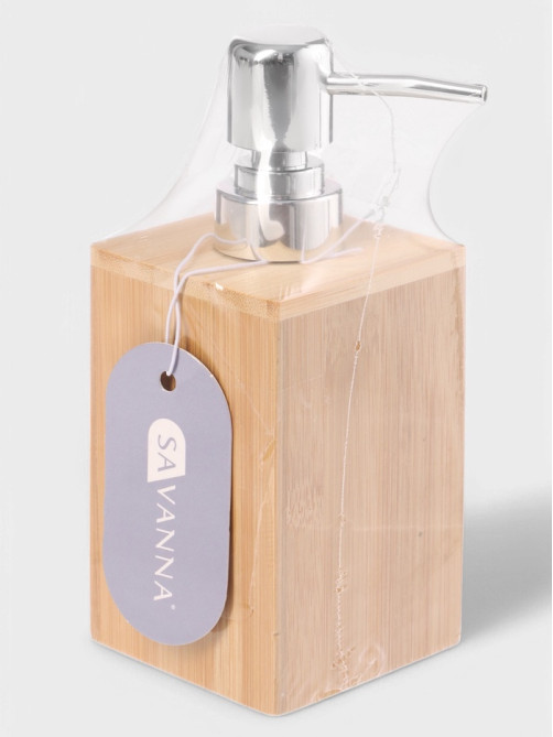 Дозатор для жидкого мыла SAVANNA BAMBOO, бамбук