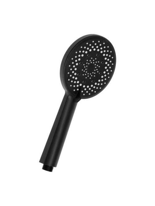 Лейка для душа ZEIN Z3641, d=120 мм, 5 режимов, пластик, чёрная