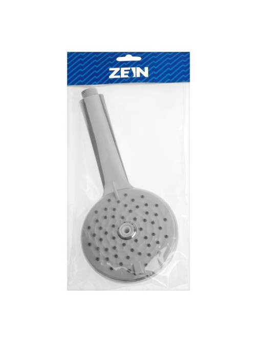 Лейка для душа ZEIN Z3643, d=115 мм, 4 режима с напором, пластик, цвет хром