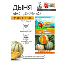 Семена Дыня «Бест Джумбо», 1 г, «Рецепты дедушки Никиты»