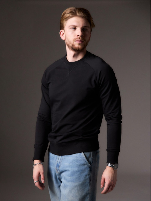 Толстовка мужская MIST Men's collection, размер 48, чёрный