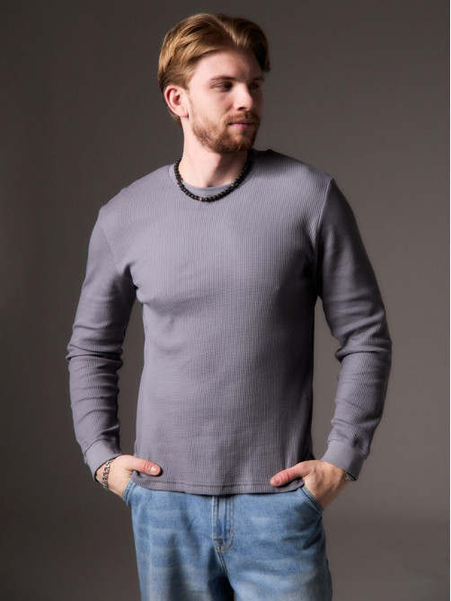 Джемпер мужской MIST Men's classic, размер 50, серый