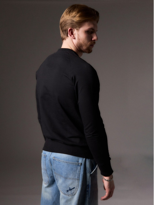 Толстовка мужская MIST Men's collection, размер 48, чёрный