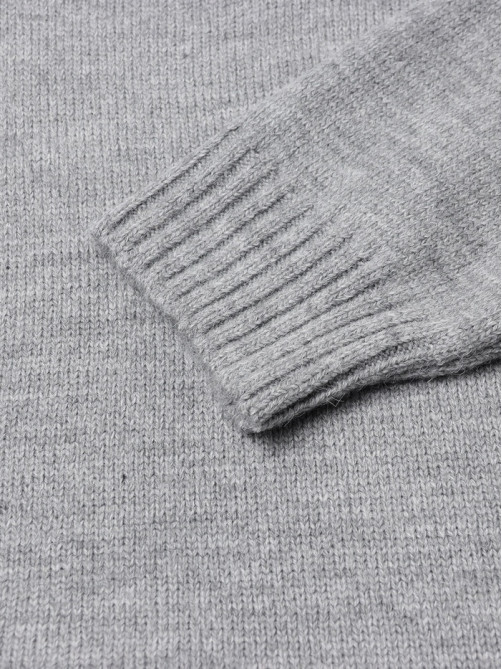 Джемпер женский MINAKU: Knitwear collection, светло-серый, размер 46-48