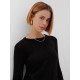 Джемпер женский MINAKU: Knitwear collection, чёрный, размер 50
