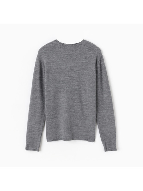 Джемпер женский MINAKU: Knitwear collection, серый, размер 46-48
