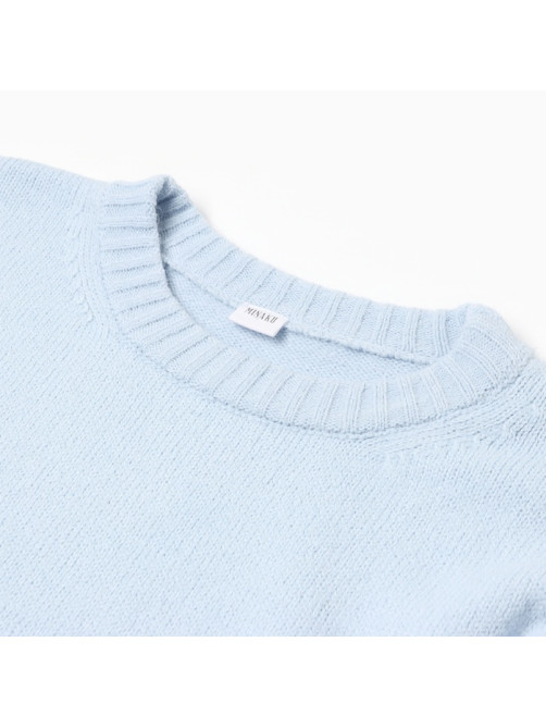 Джемпер женский MINAKU: Knitwear collection, светло-голубой, размер 46-48