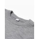 Джемпер женский MINAKU: Knitwear collection, светло-серый, размер 42-44
