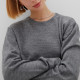Джемпер женский MINAKU: Knitwear collection, серый, размер 46-48