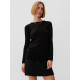 Джемпер женский MINAKU: Knitwear collection, чёрный, размер 50