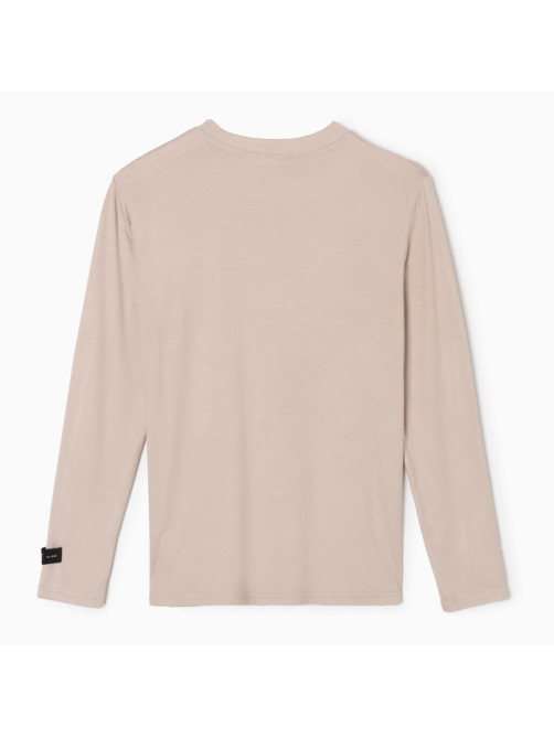 Лонгслив женский MIST Base, размер onesize, бежевый