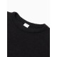 Джемпер женский MINAKU: Knitwear collection, чёрный, размер 48