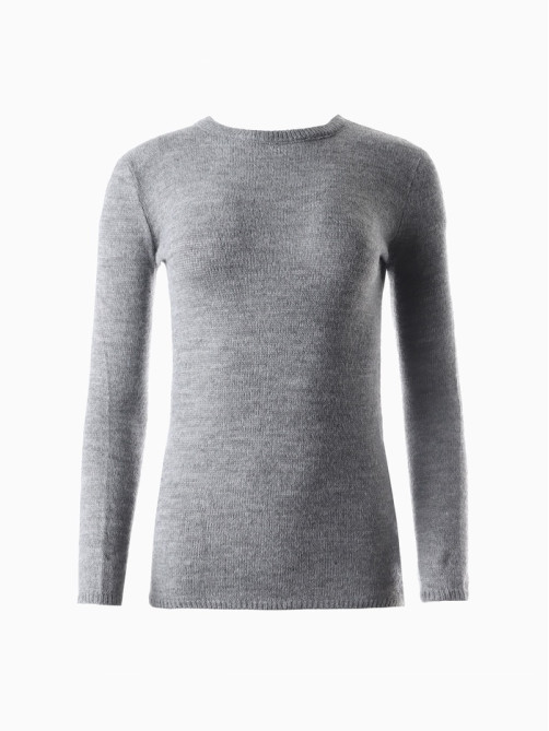 Джемпер женский MINAKU: Knitwear collection, серый, размер 50