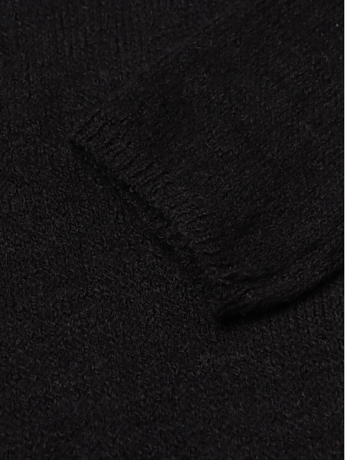 Джемпер женский MINAKU: Knitwear collection, чёрный, размер 50