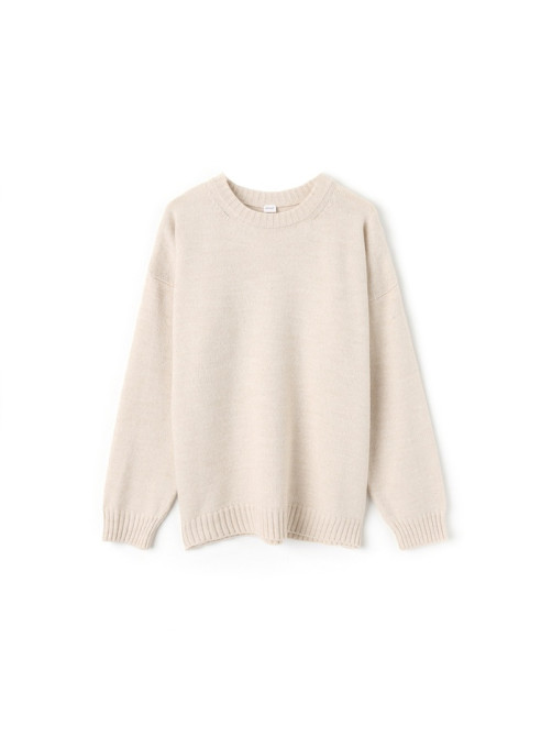 Джемпер женский MINAKU: Knitwear collection, бежевый, размер 46-48