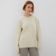 Джемпер женский MINAKU: Knitwear collection, бежевый, размер 46-48