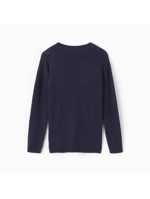 Джемпер женский MINAKU: Knitwear collection, синий, размер 50-52