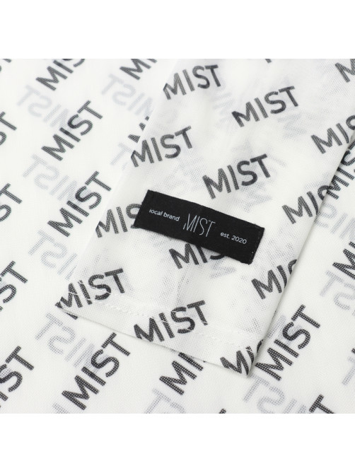 Лонгслив женский сетка MIST, белый, размер 44-46 (M-L)