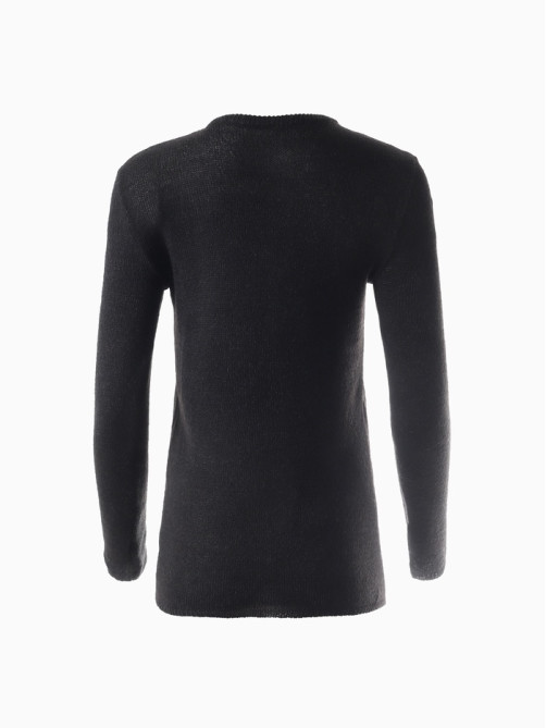 Джемпер женский MINAKU: Knitwear collection, чёрный, размер 50