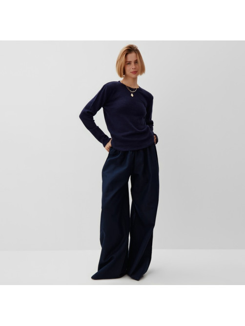 Джемпер женский MINAKU: Knitwear collection, синий, размер 46-48
