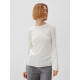 Джемпер женский MINAKU: Knitwear collection, цвет молочный, размер 48