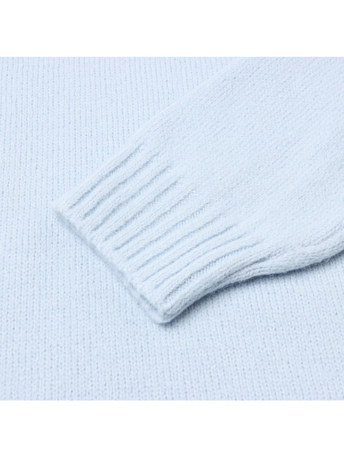 Джемпер женский MINAKU: Knitwear collection, светло-голубой, размер 46-48