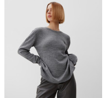 Джемпер женский MINAKU: Knitwear collection, серый, размер 46-48