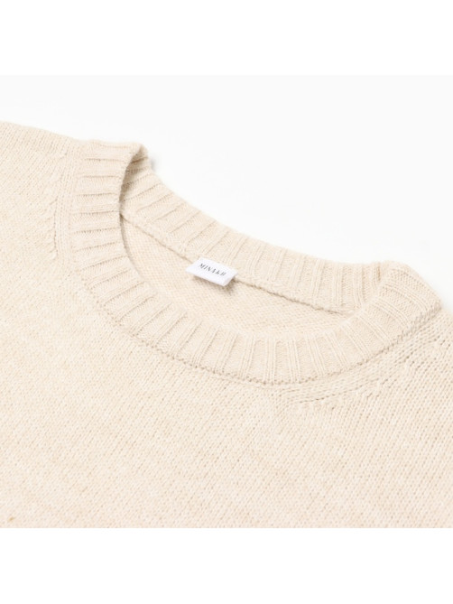 Джемпер женский MINAKU: Knitwear collection, бежевый, размер 46-48