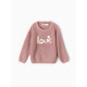 Джемпер для девочки KAFTAN: Love, розовый, размер 32 (110-116 см)