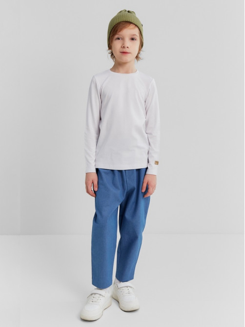 Джинсы для мальчика MINAKU: Jeans collection, голубые, рост 104 см