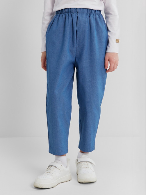Джинсы для мальчика MINAKU: Jeans collection, голубые, рост 164 см