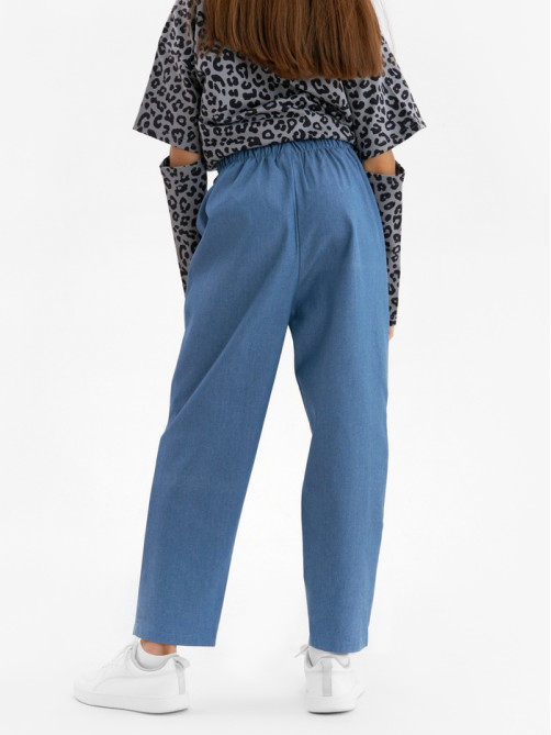 Джинсы для мальчика MINAKU: Jeans collection, голубые, рост 152 см