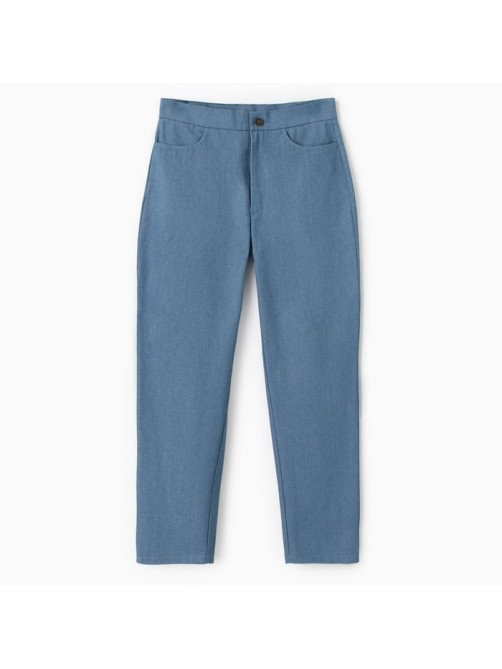 Джинсы для девочки MINAKU: Jeans collection, синие, рост 164 см