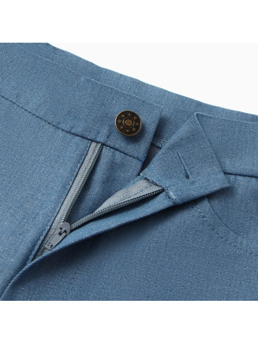 Джинсы для девочки MINAKU: Jeans collection, синие, рост 152 см