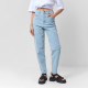 Джинсы женские мом MIST: Denim, размер (28) 44, голубые