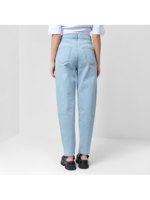 Джинсы женские мом MIST: Denim, размер (29) 44-46, голубые