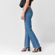 Джинсы женские клёш MIST: Denim, размер (28) 44, синие