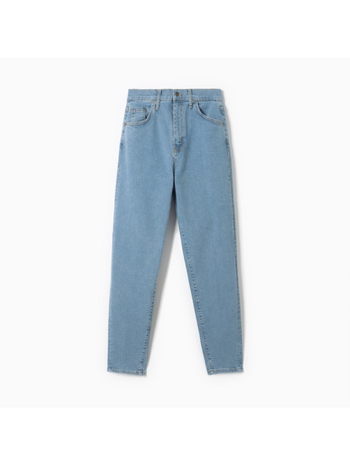 Джинсы женские мом MIST: Denim, размер (26) 42, голубые