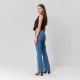 Джинсы женские клёш MIST: Denim, размер (28) 44, синие