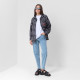 Джинсы женские мом MIST: Denim, размер (26) 42, голубые