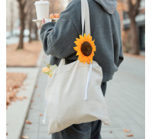 Сумка шоппер небелёный SL HOME Light shopper, 53×45 см, 100% лён, 200 г/м2