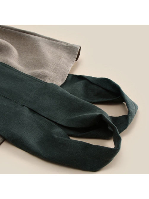 Сумка шоппер с ручками SL HOME Linen shopper, 50×50 см, 100% лён, 200 г/м2