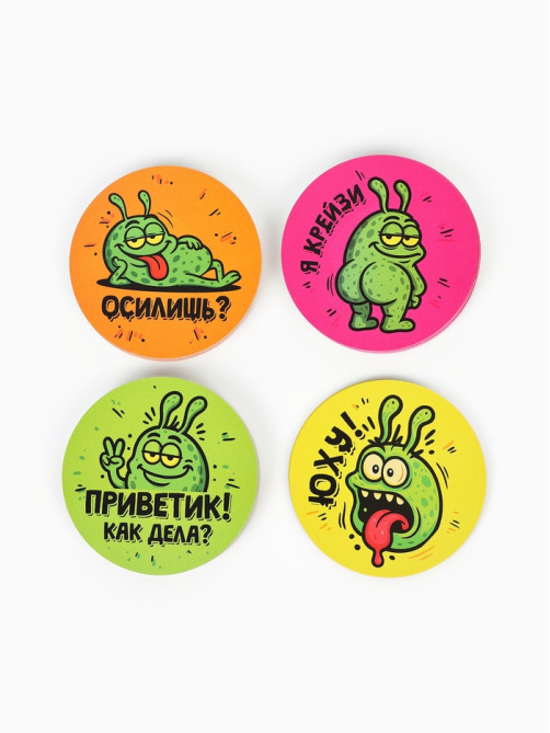 Настольная игра «Не влипни!», 100 фишек, 12+