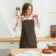 Фартук кухонный «Этель» Minimalist design, 60×70 см, лён 45%, хлопок 55%, 395 г/м², зелёный
