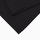Фартук кухонный «Этель» Minimalist design, 60×70 см, лён 45%, хлопок 55%, 395 г/м², чёрный