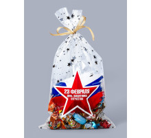 Пакет фасовочный БОПП, «Армейская звезда» 20×35 см