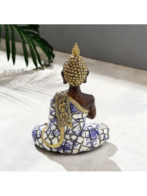 Фигурка полистоун TAKE IT EASY «Будда», мозаика, 15×8×21 см