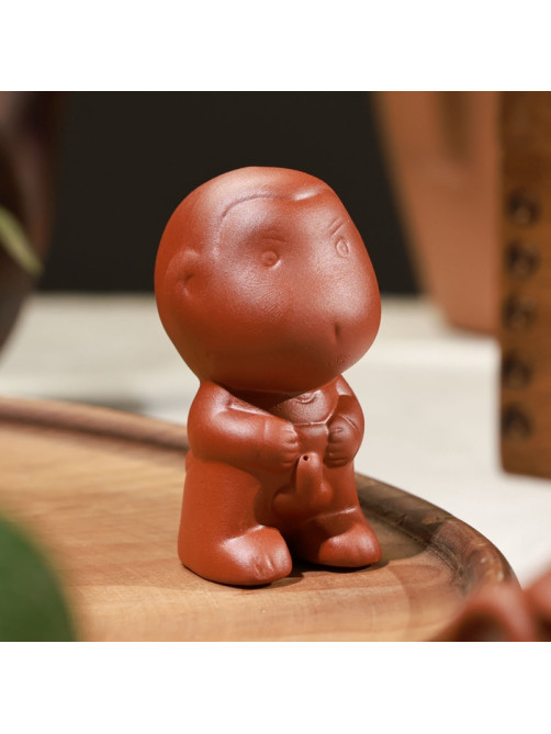 Фигурка для чайной церемонии TAKE IT EASY «Писающий мальчик», керамика, 3.5×3.5×6 см