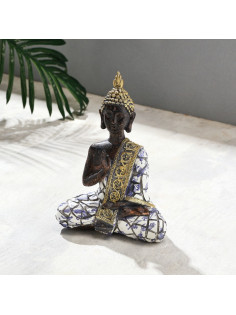 Фигурка полистоун TAKE IT EASY «Будда», мозаика, 15×8×21 см
