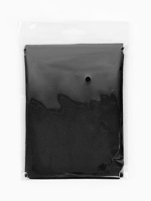 Фетр мягкий 1.3 мм, 20×15 см, чёрный